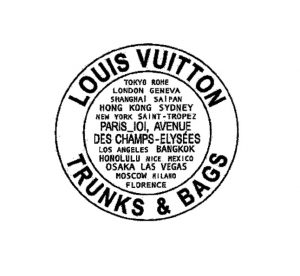 louis vuitton trunks and bags logo