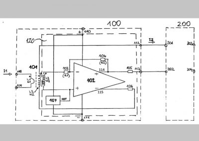 Active current converter for cascade ac current transformer arrangements