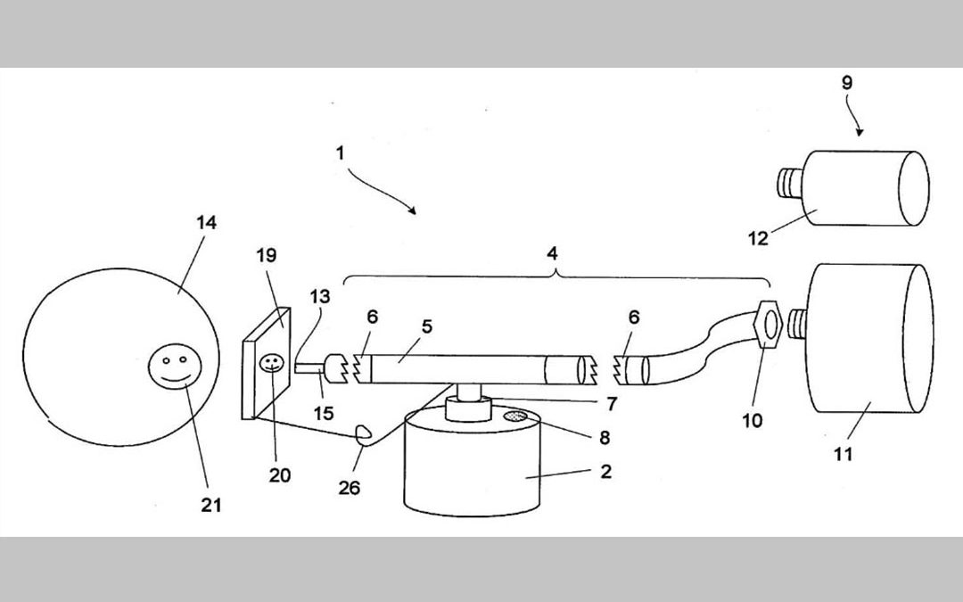 Crop marking device