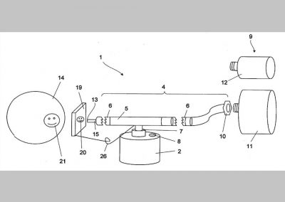 Crop marking device