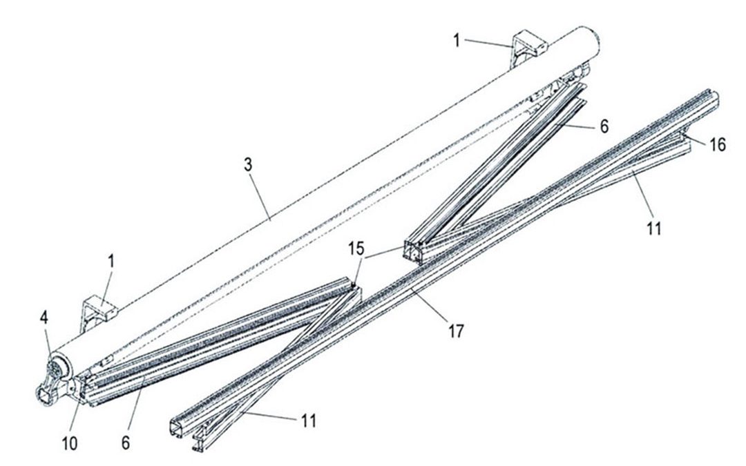 Könyökkaros napellenző – U1800209