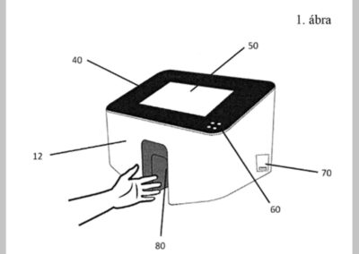 Apparatus for assessing hand disinfection quality