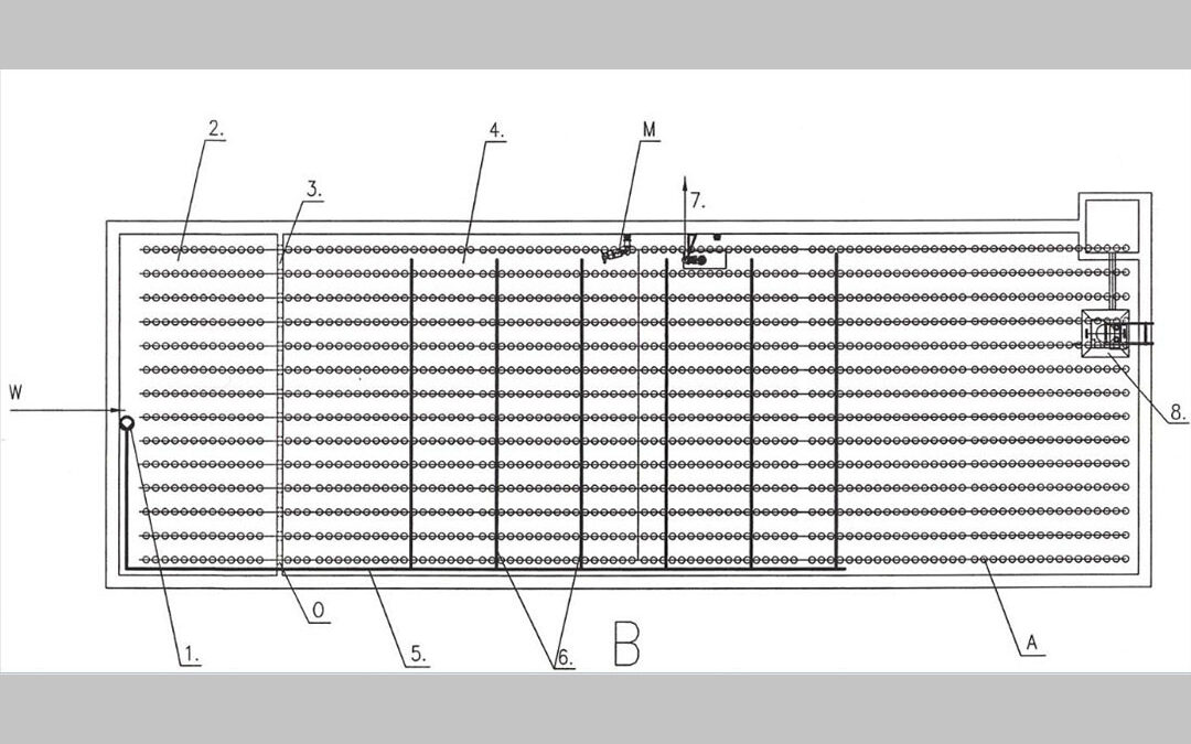 Modified continuous flow sequencing batch reactor and a method for treating waste water