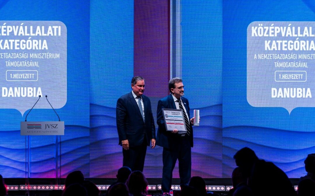 A Danubia Cégcsoport nyerte a Companies For The Future Award 2024 Fődíját